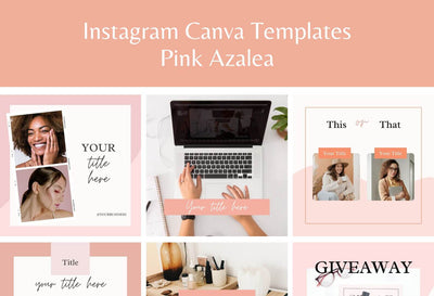 Instagram Templates Pink Azalea