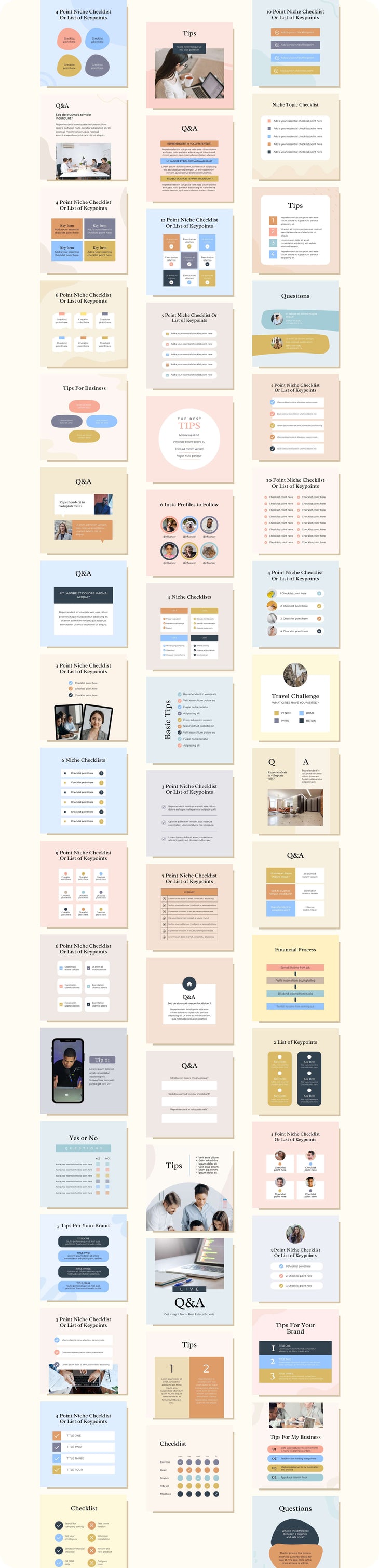 Educational, Tips, FAQ & Checklist Posts
