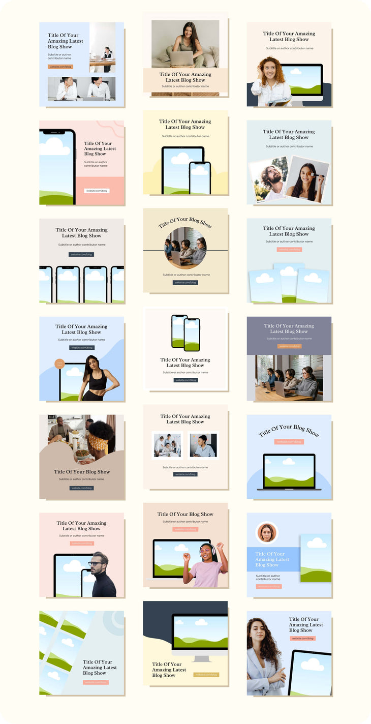 New Blog Post Promos