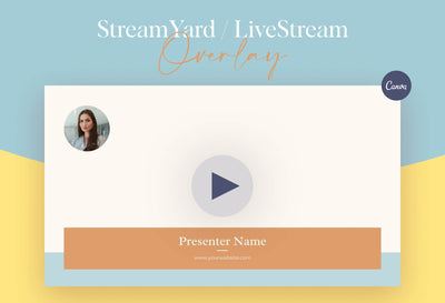 StreamYard / LiveStream Overlay