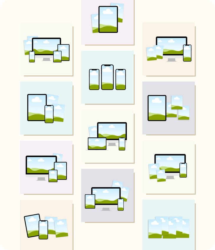 Page, Screen & Offer Mockups
