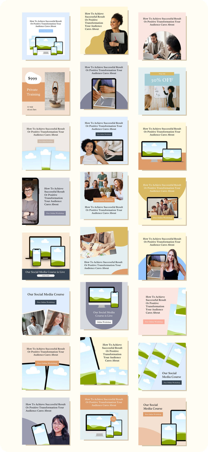 Training, Launch & Offer Promos/Ads