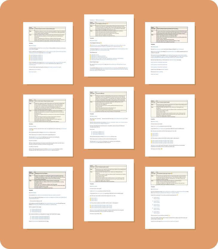 Welcome Email Sequence